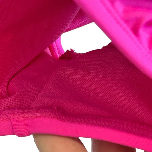 Bleu by Rod Beattie Molded-Cup One-Piece Swimsuit Pink Bling Women's 10 NWT - Picture 7 of 9